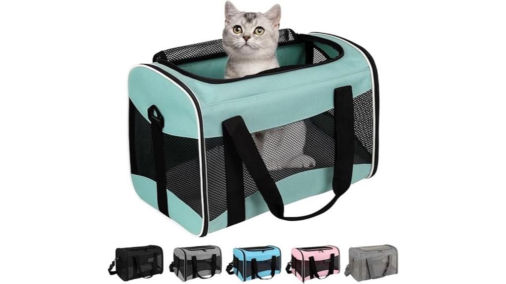 soft sided airline pet carrier