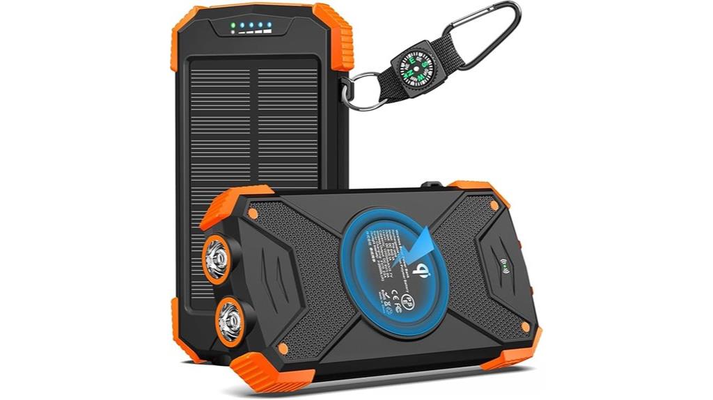 solar power bank with usb
