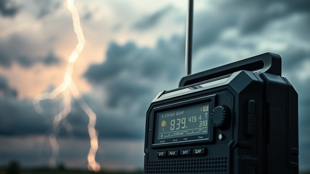 solar powered emergency radios