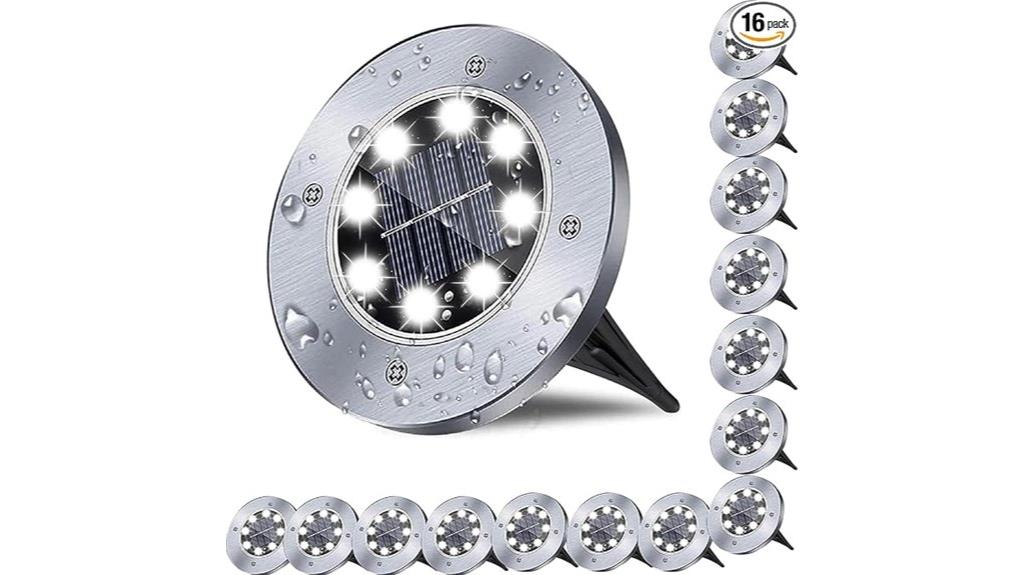 solar waterproof garden lights