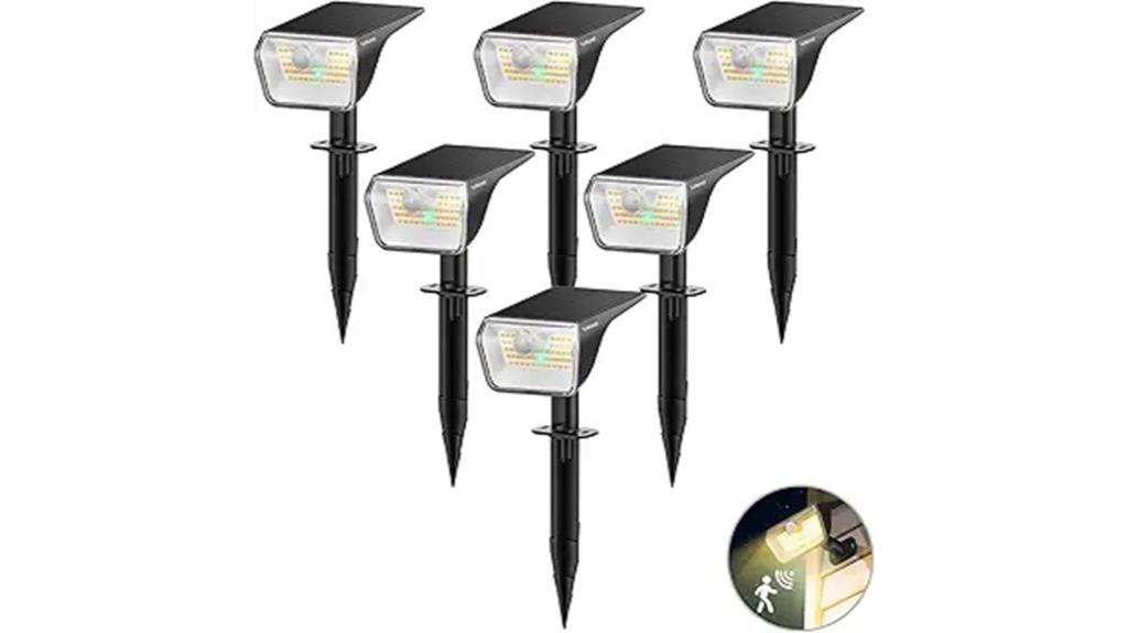 solar waterproof outdoor lights