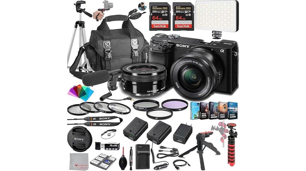 sony a6100 camera kit