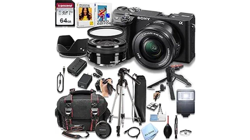 sony a6400 camera bundle