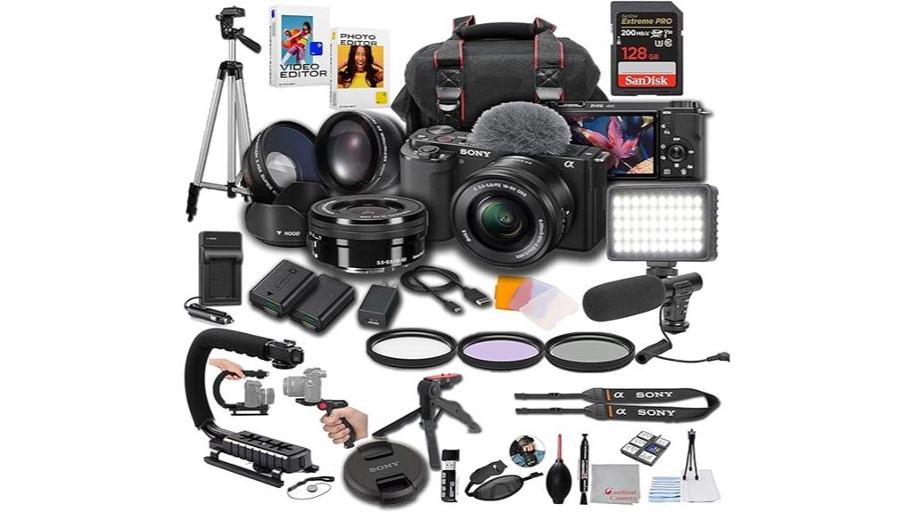 sony camera kit bundle