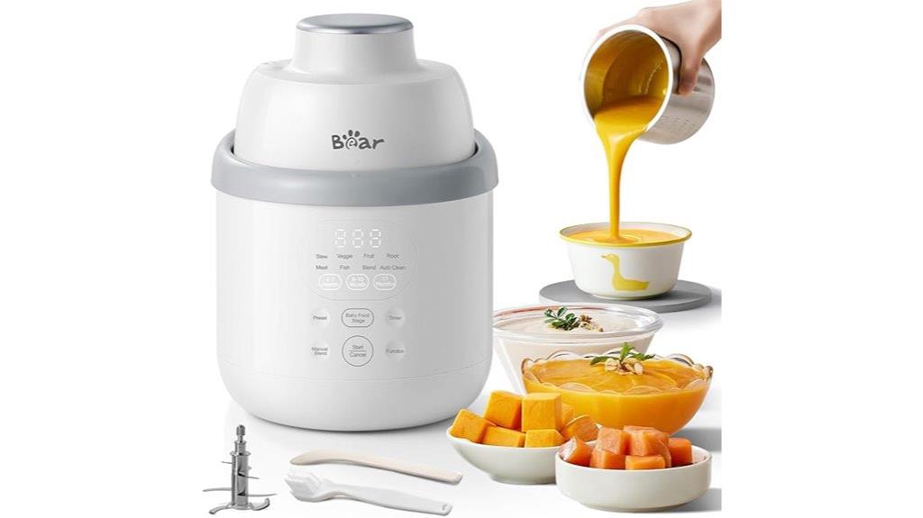 stainless steel baby food maker