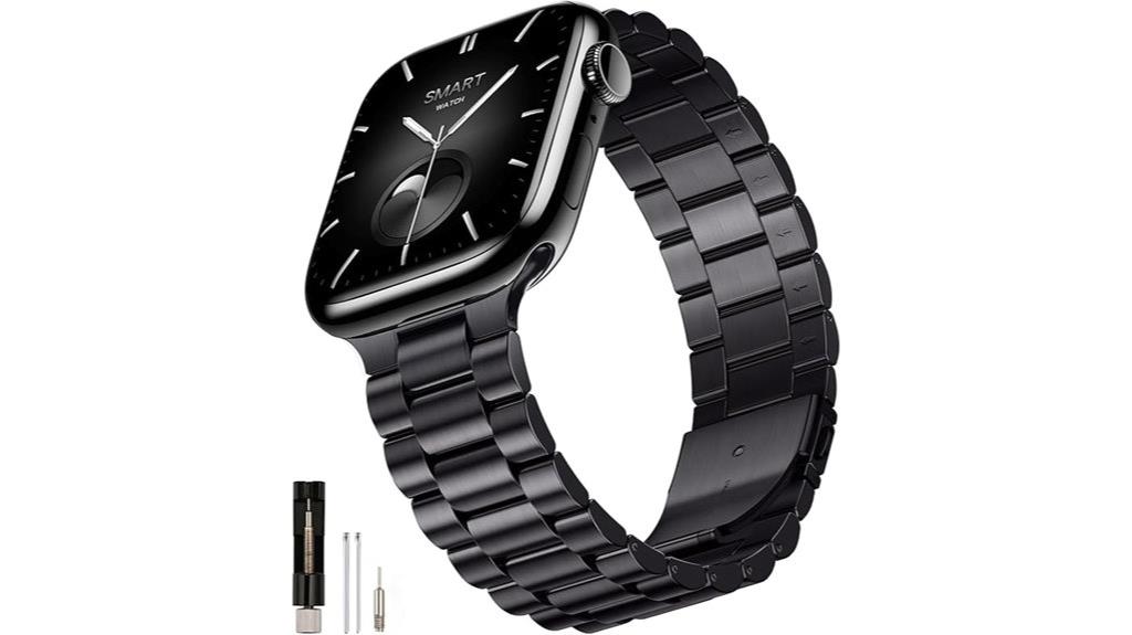 stainless steel watch band