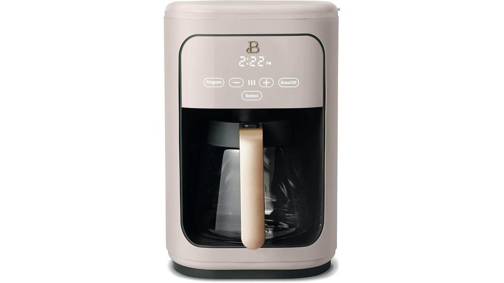 stylish drew barrymore coffee maker