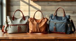 stylish functional diaper bags
