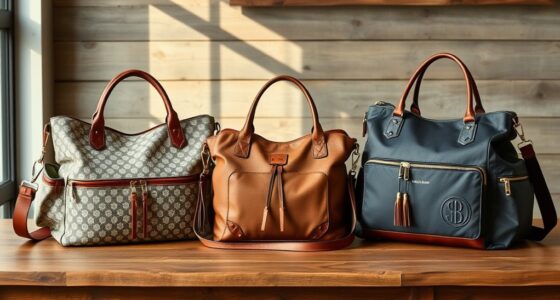 stylish functional diaper bags