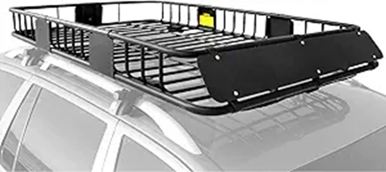 suv and car roof basket