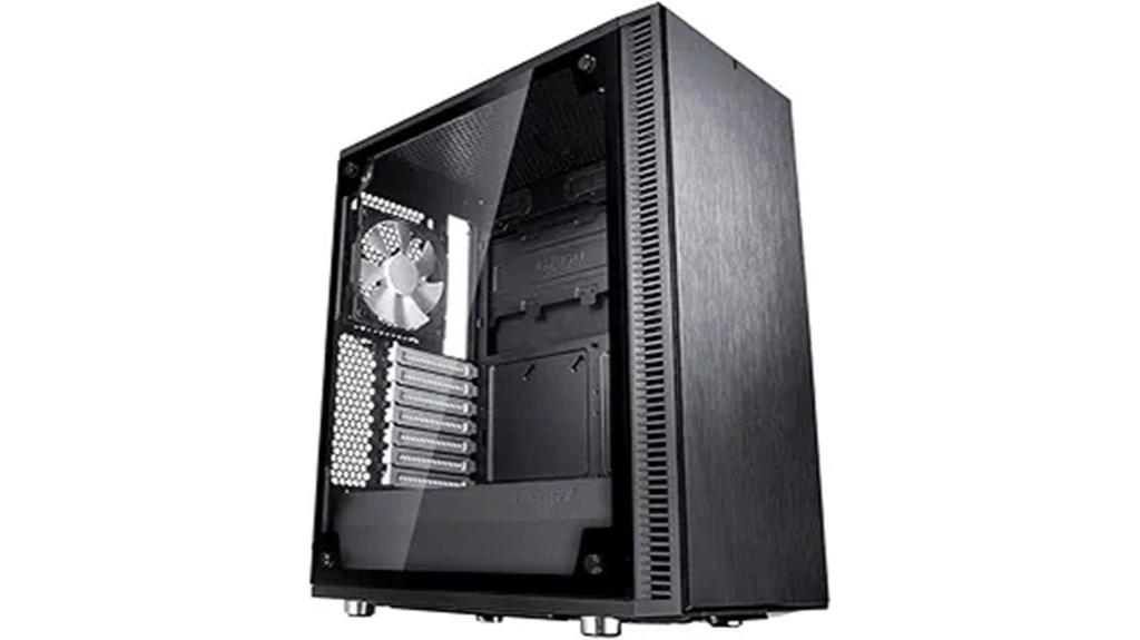 tempered glass computer case