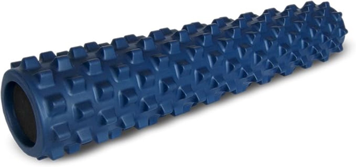 textured foam roller massage