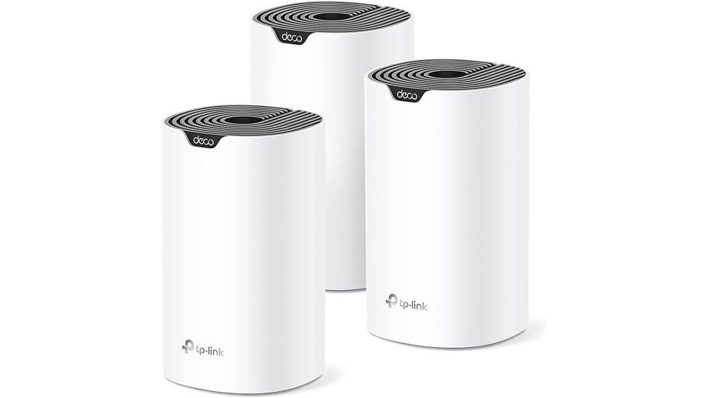three unit wifi mesh system