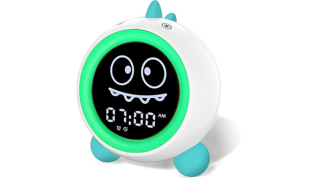 toddler night light alarm