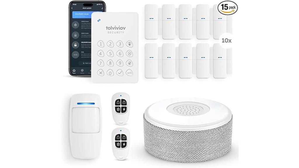 tolviviov security alarm kit