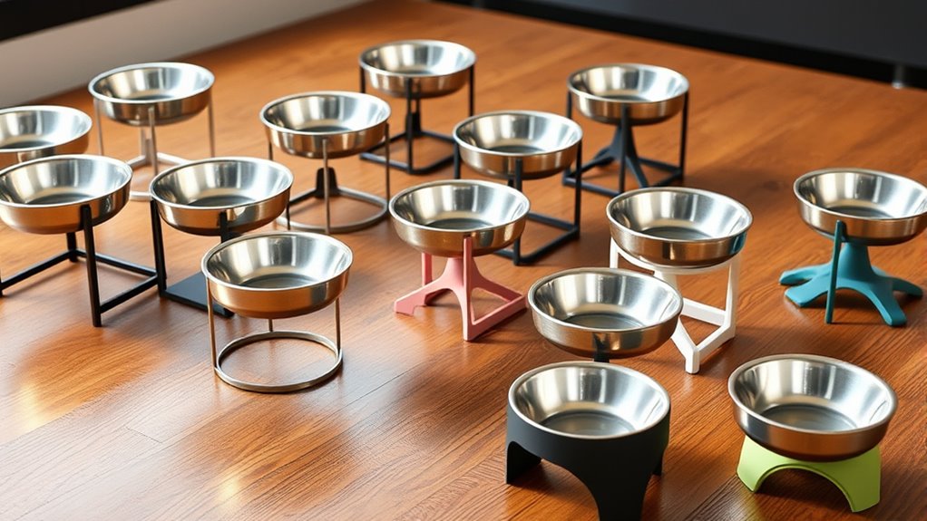 top adjustable pet bowls