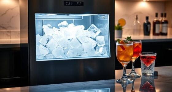 top built in ice makers