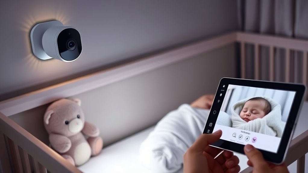 top camera baby monitors