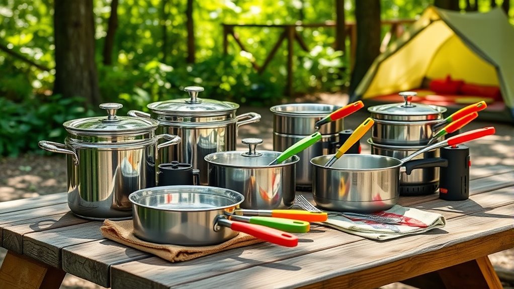 top camping cookware sets