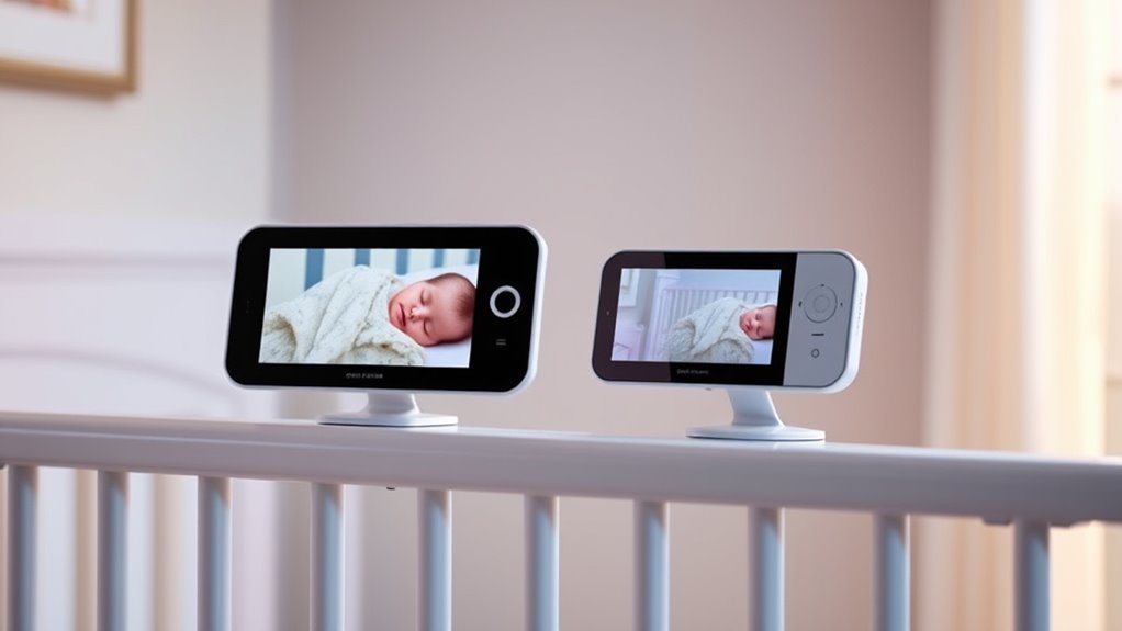 top dual camera baby monitors