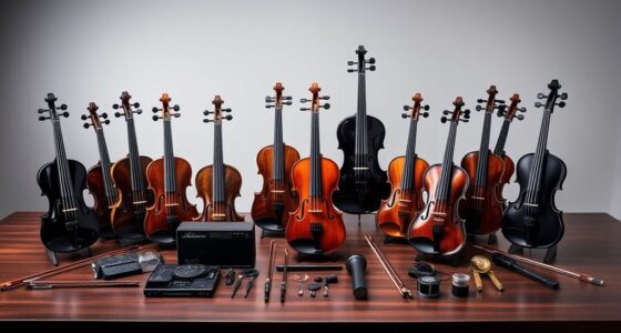 top electric violin kits