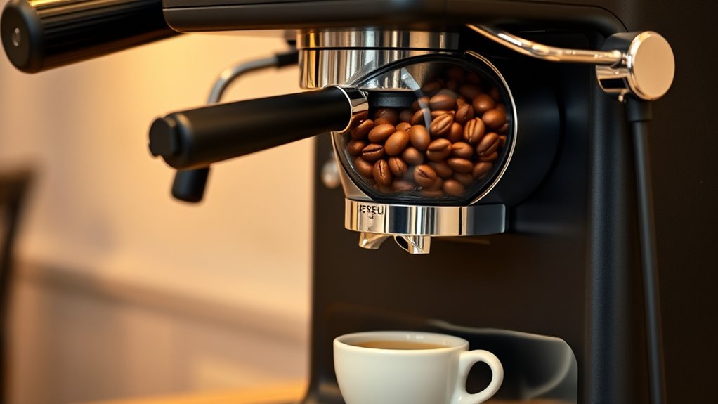 top espresso machines with grinders