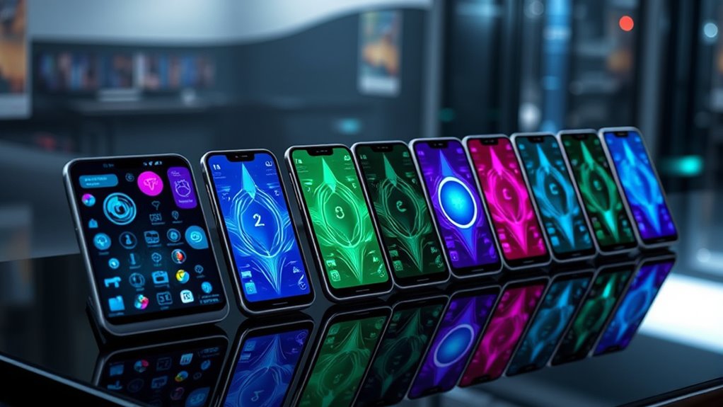 top futuristic stylish smartphones