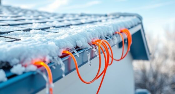 top gutter de icing cables