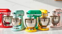 top kitchenaid mixer colors
