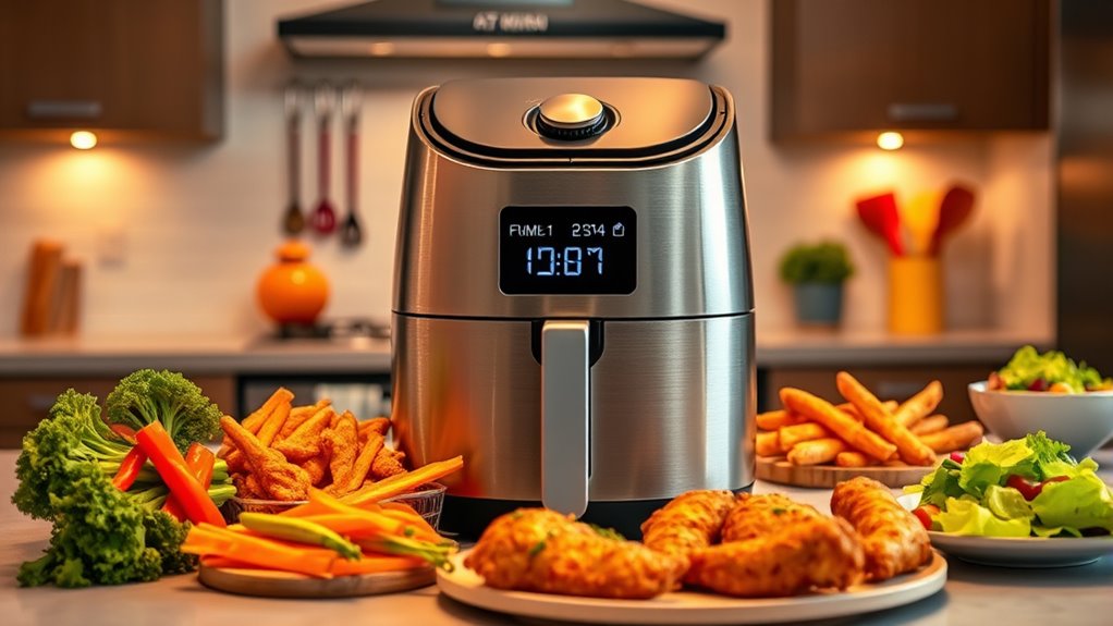 top large family air fryers