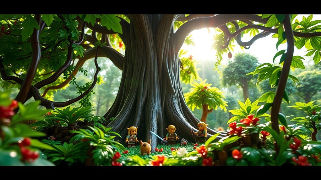 top lego zelda deku tree