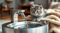 top luxury cat water fountains