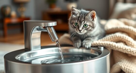 top luxury cat water fountains