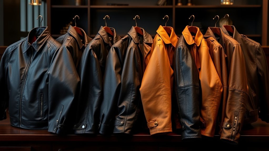 top luxury leather jackets