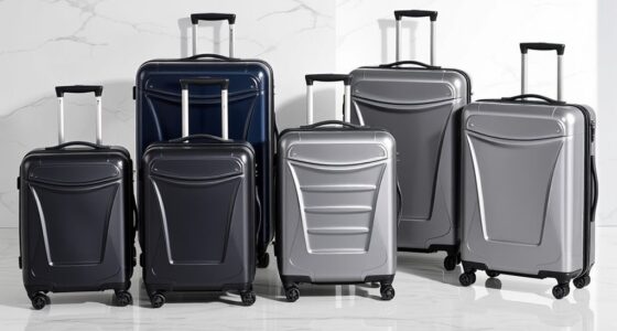 top premium expandable suitcases