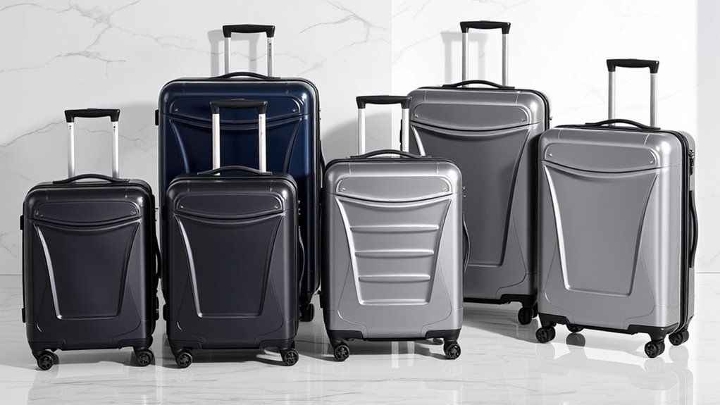 top premium expandable suitcases