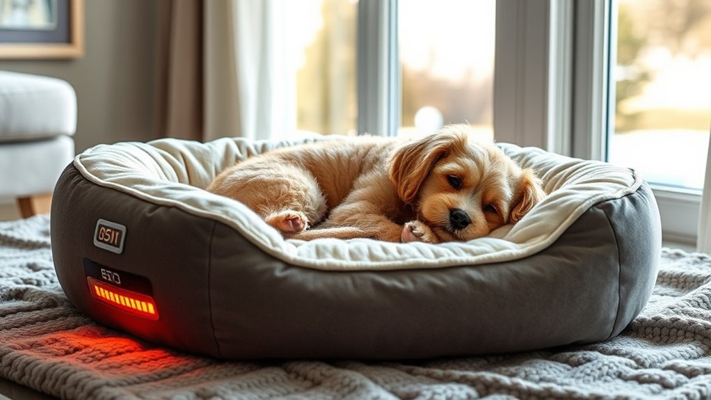 top premium heated pet beds