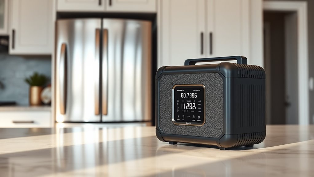 top refrigerator backup power