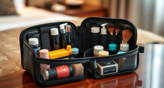 top travel toiletry organizers