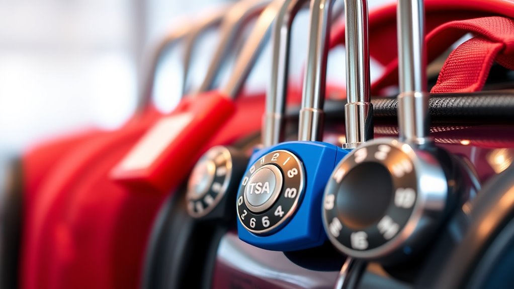 top tsa approved luggage locks