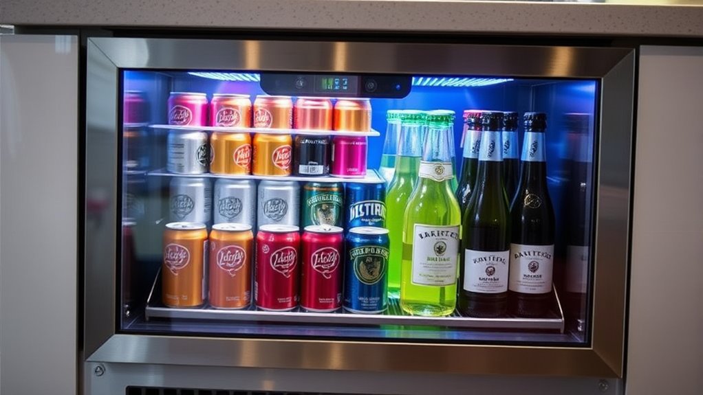 top under counter drink coolers