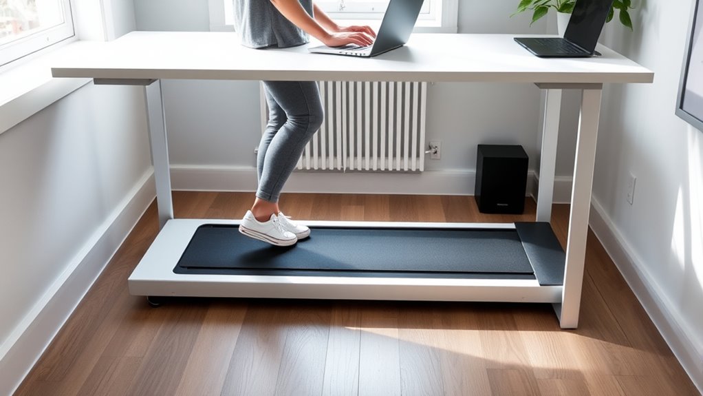 top under desk treadmills