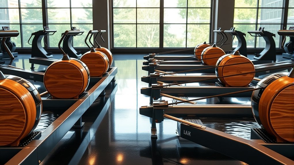 top water resistant rowing machines