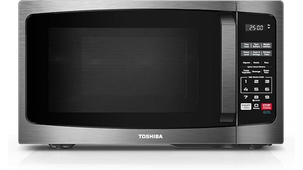 toshiba microwave with auto menus