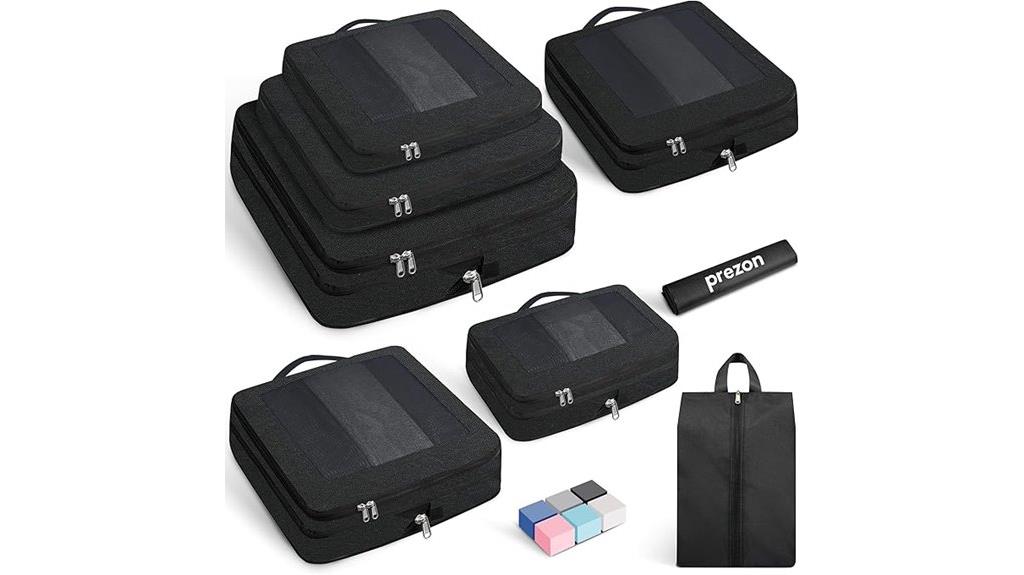 travel compression packing cubes