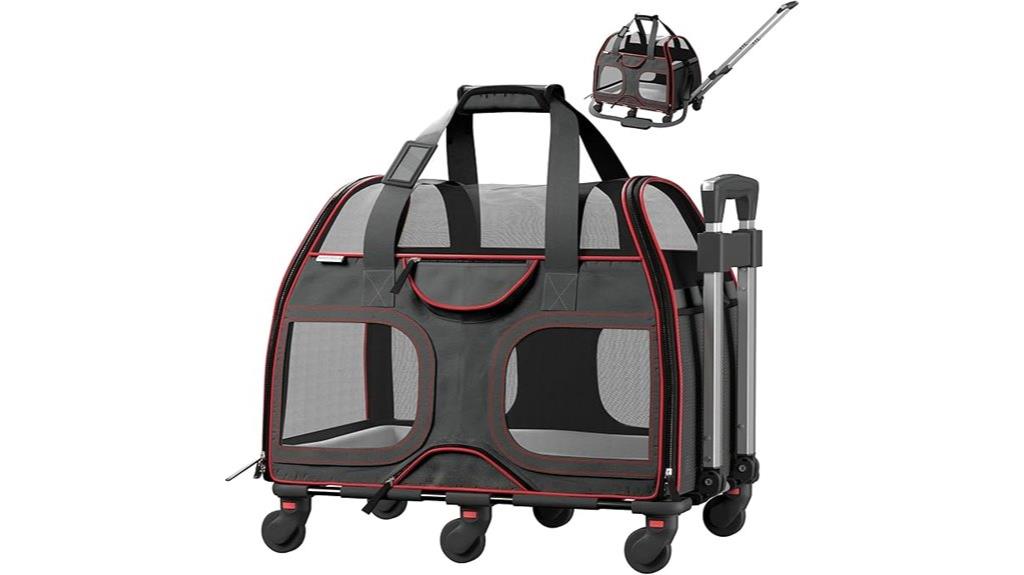travel friendly pet carrier
