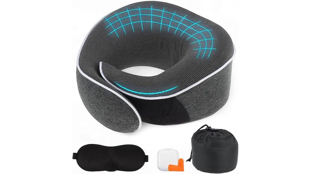 travel neck pillow set