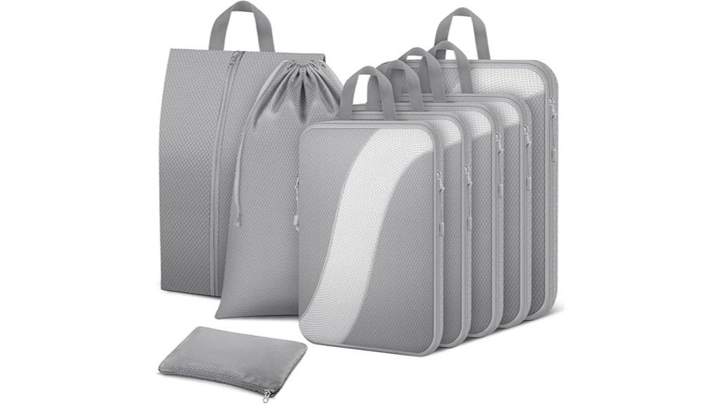 travel packing cubes set