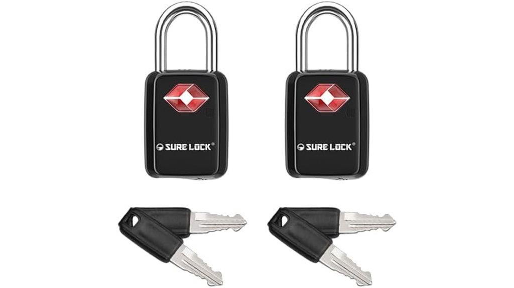 tsa approved key locks