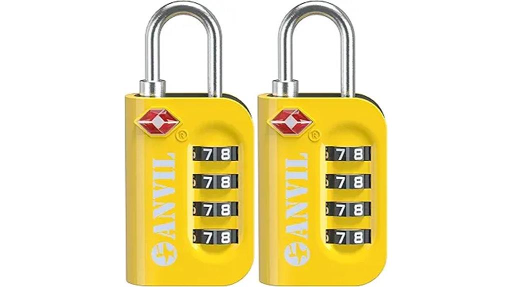 tsa approved luggage lock